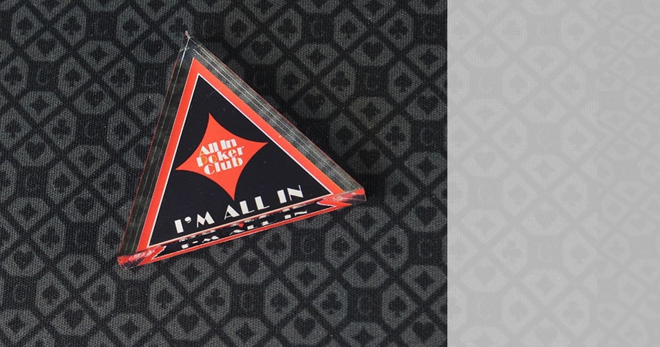 Triangle All In en plexiglass personnalisé