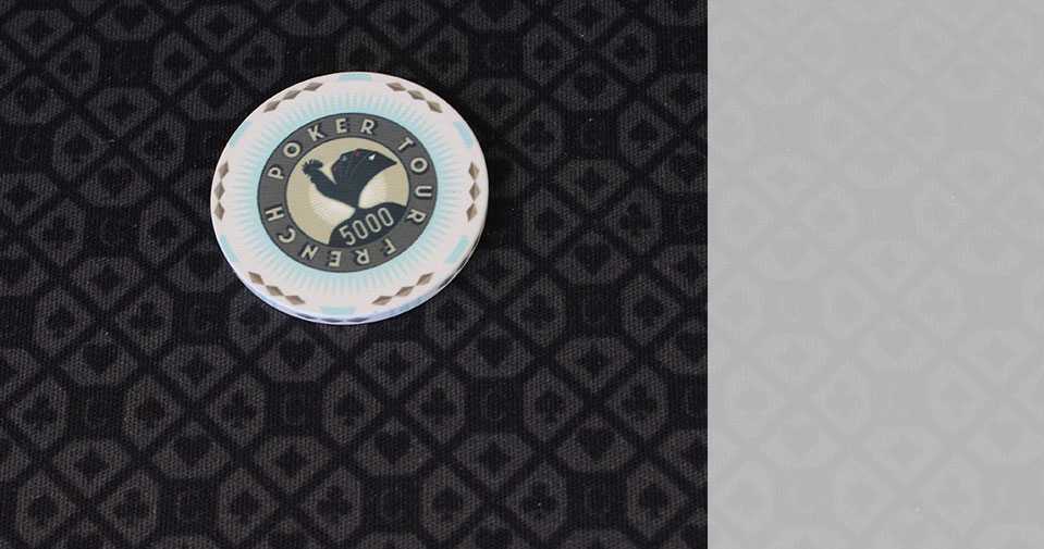 Bouton Dealer FRENCH POKER TOUR