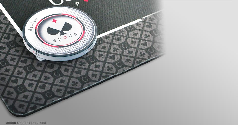 Bouton Dealer SPADS Blanc