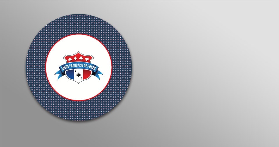 Tapis de poker personnalisé - rond