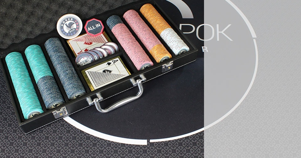 MALLETTE 300 JETONS - FRENCH POKER TOUR - LUXE